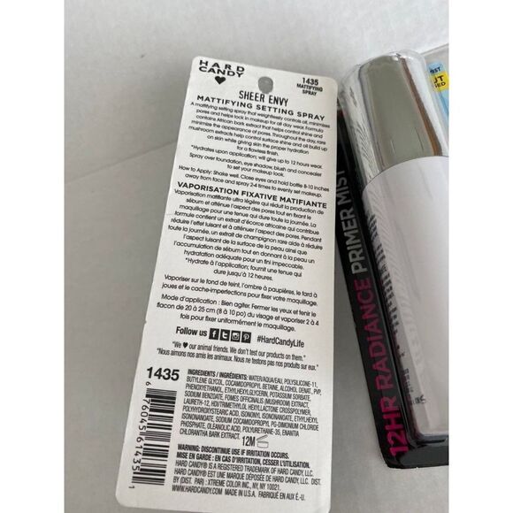 Hard Candy Primer mist & matte setting spray bundle - Picture 6 of 7